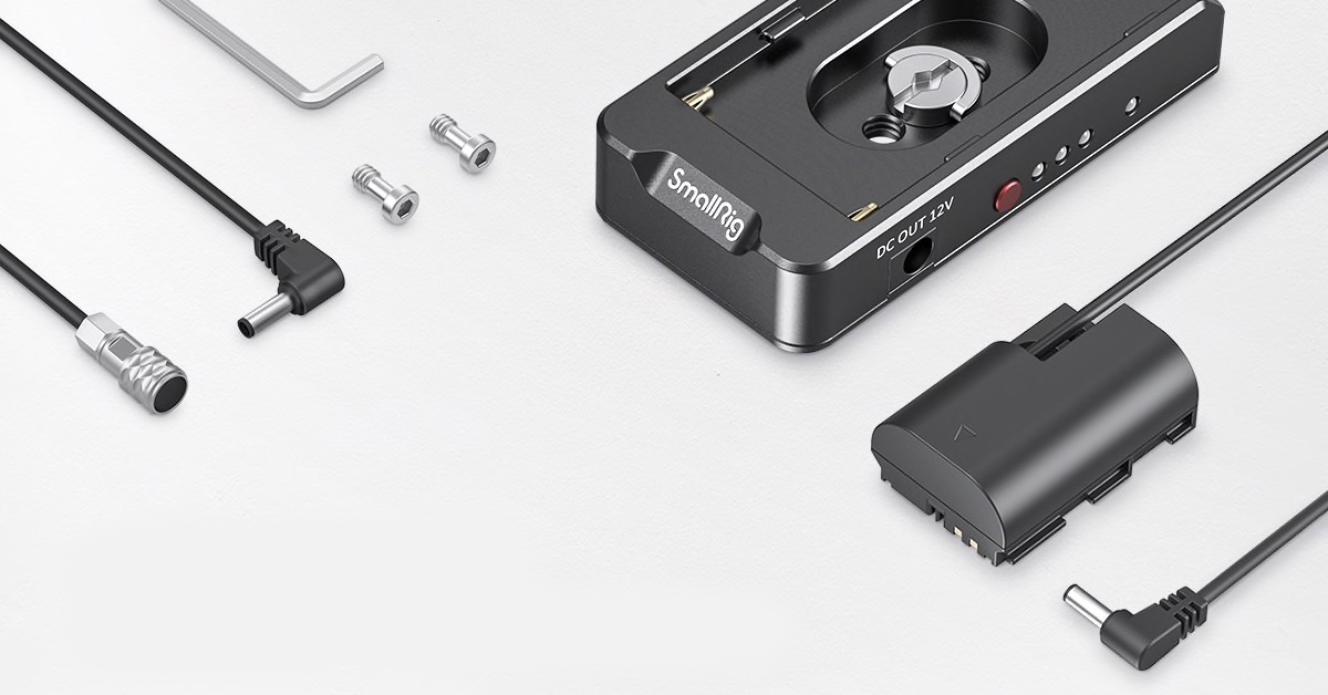 АДАПТЕР SMALLRIG 3093 ДЛЯ АККУМУЛЯТОРА BMPCC 4K/6K ОТ NP-F